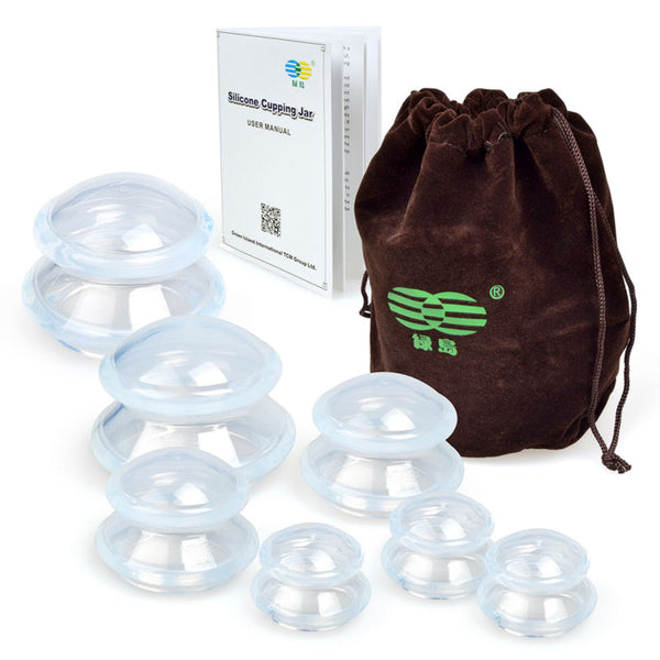 High Transparent Silicone  Cupping Massage